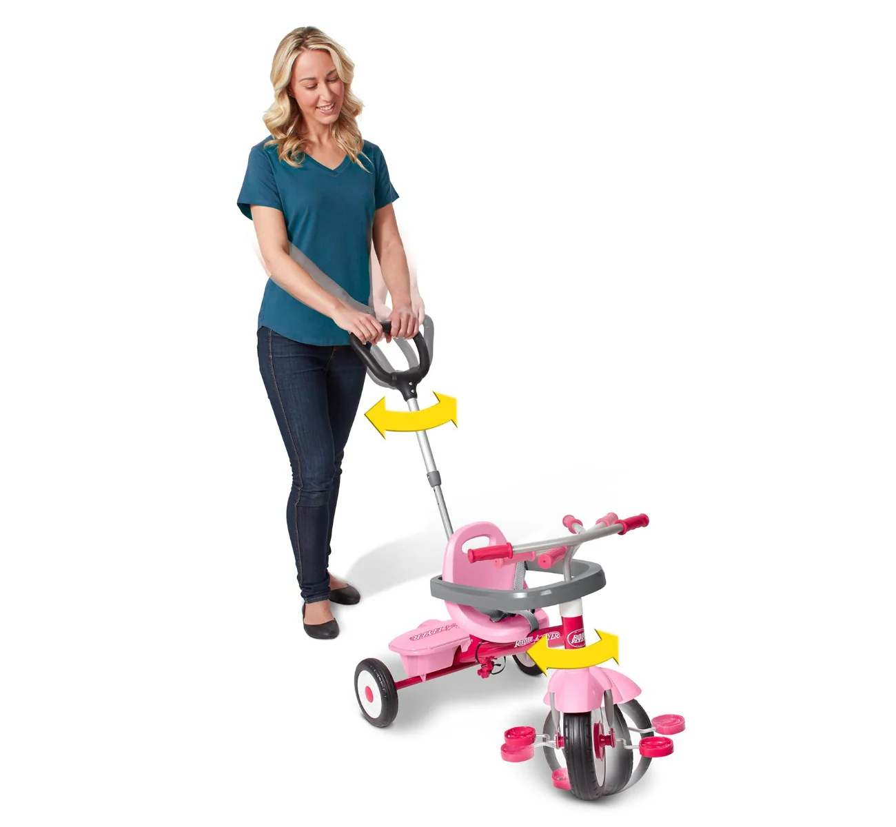 3-in-1 Stroll 'N Trike Pink - Image 11