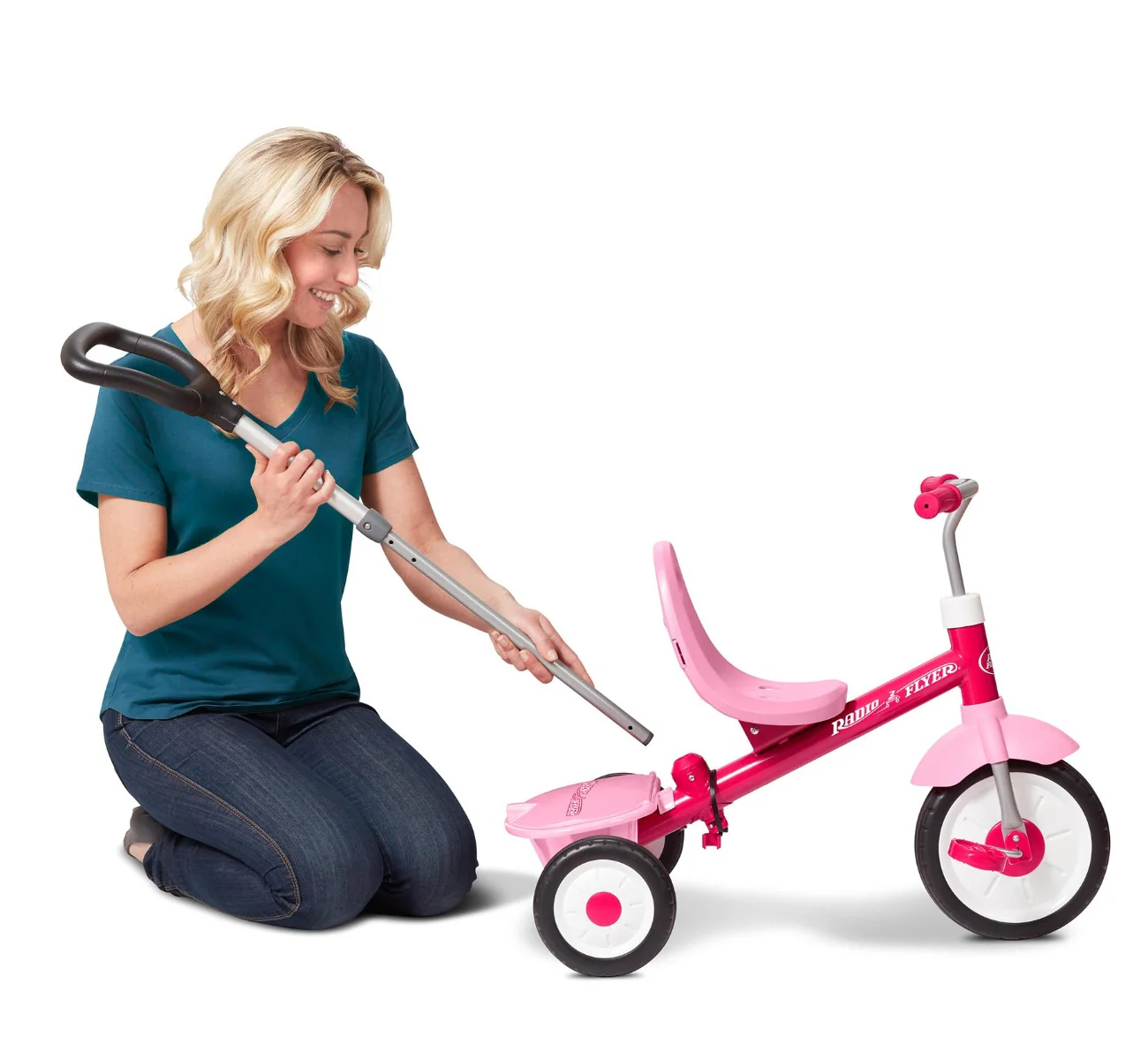3-in-1 Stroll 'N Trike Pink - Image 16