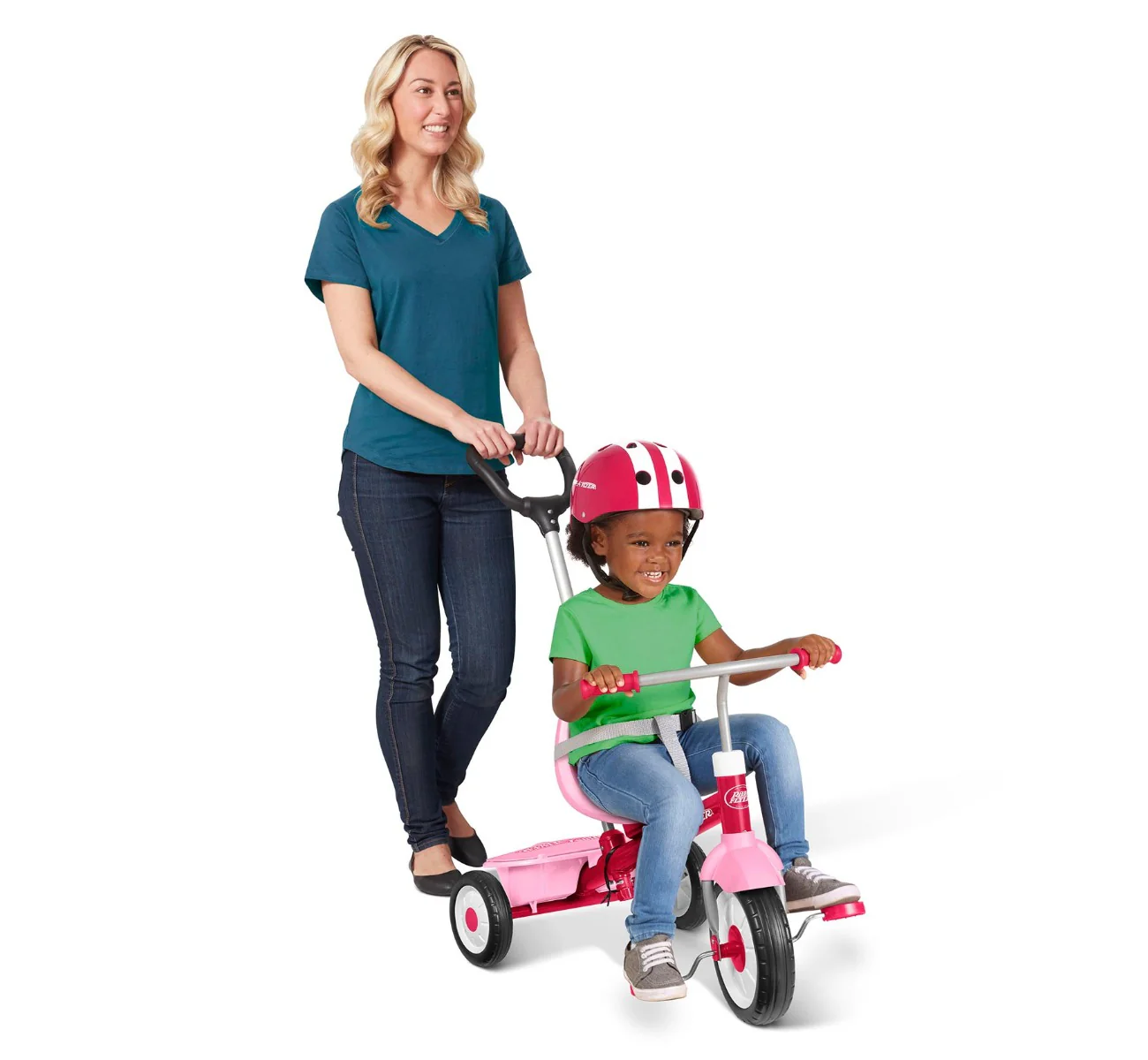 3-in-1 Stroll 'N Trike Pink - Image 3