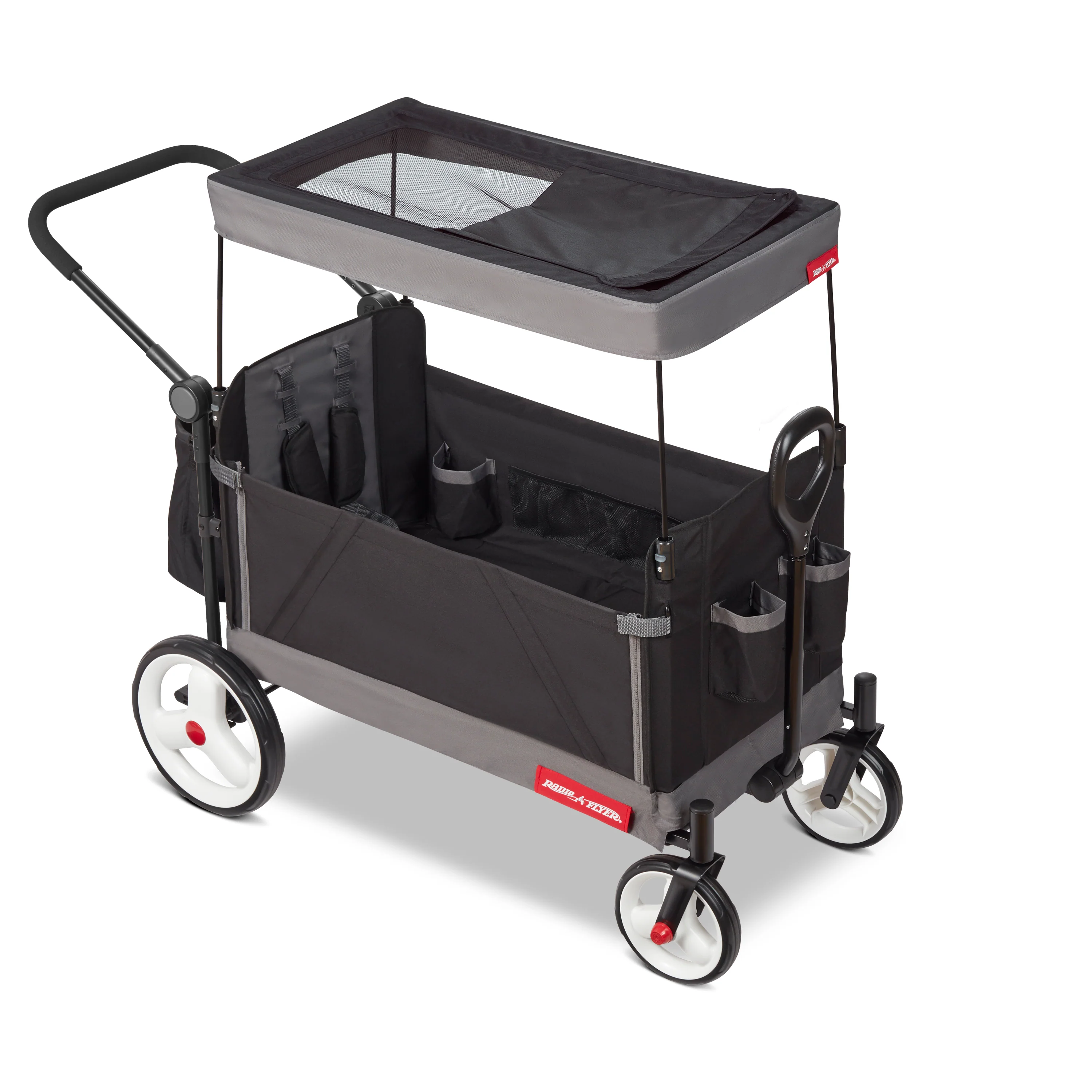 Limited Edition Push & Pull Stroll 'N Wagon - Black - Image 3