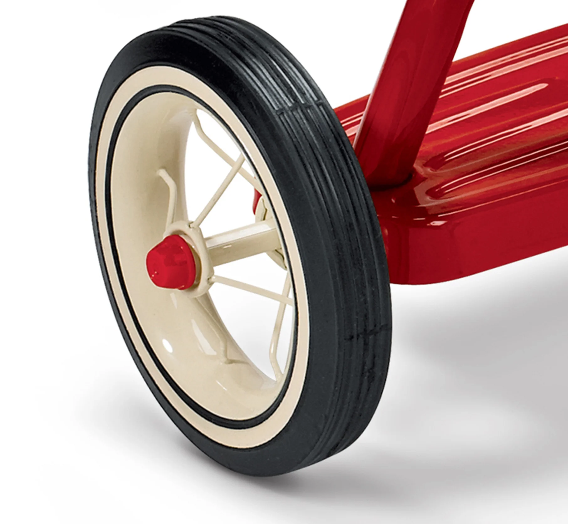Classic Red Dual Deck Tricycle - Image 5