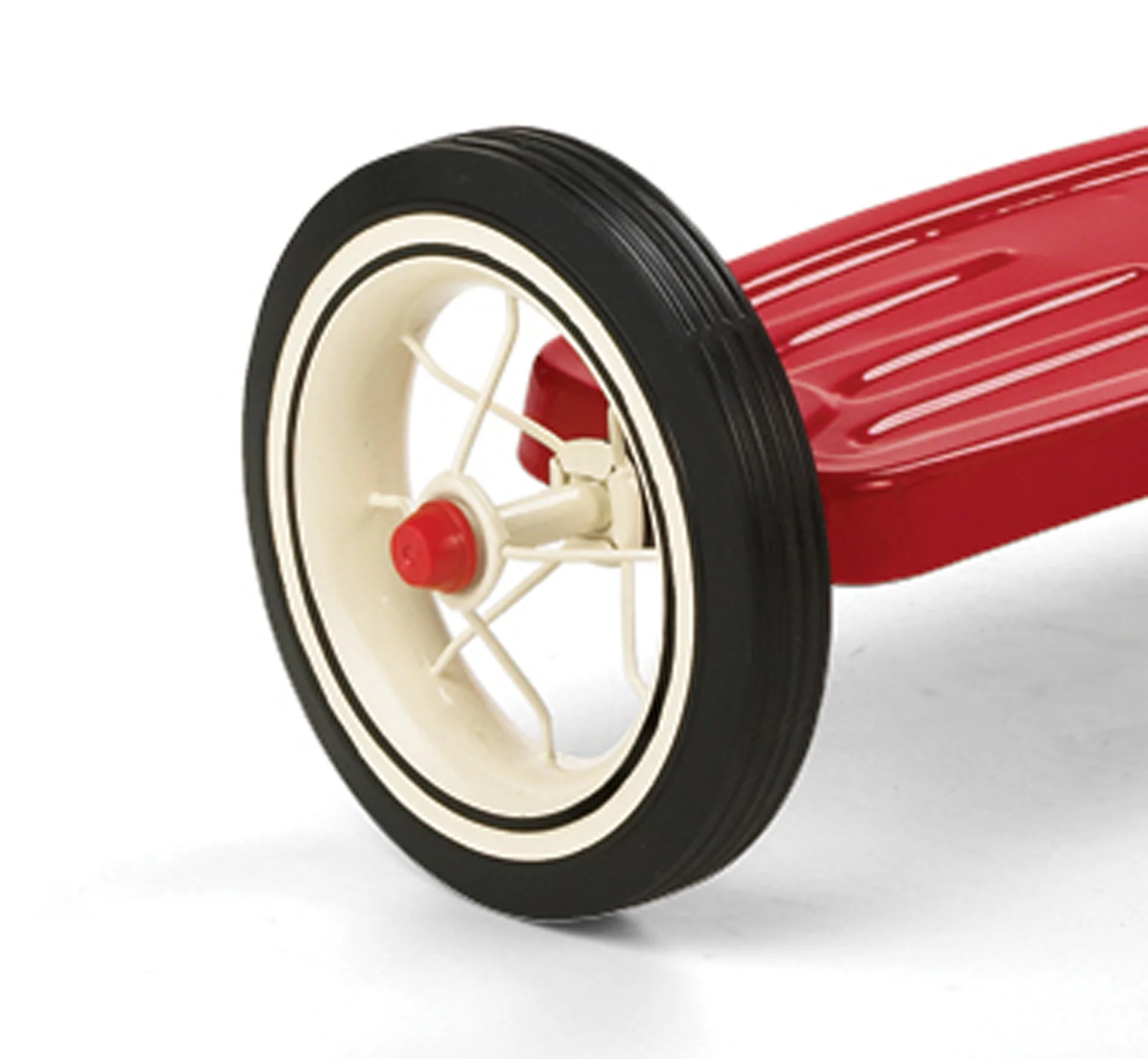Classic Red Tricycle with Push Handle - Image 5