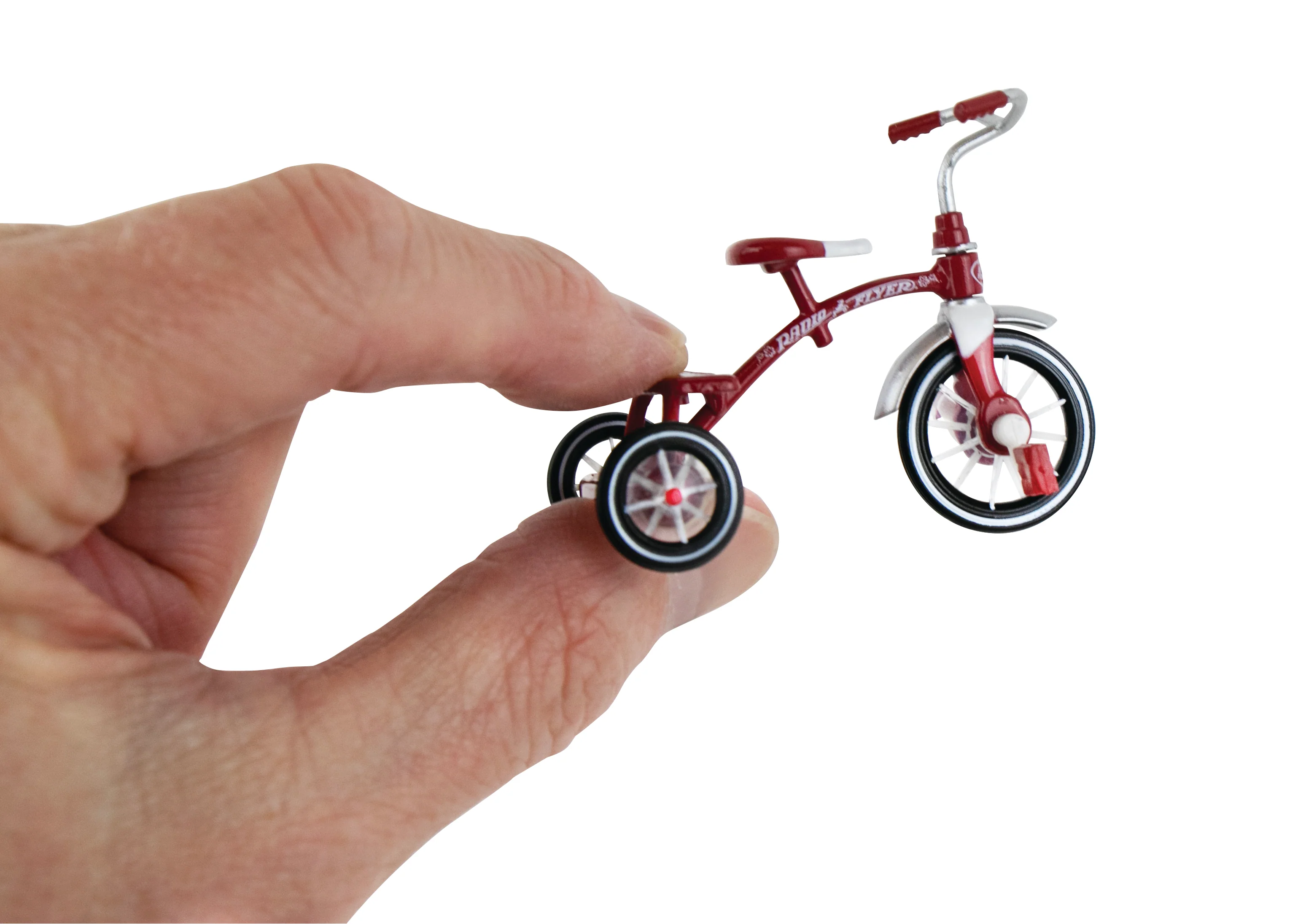 World's Smallest Classic Red Dual Deck Tricycle - Image 2