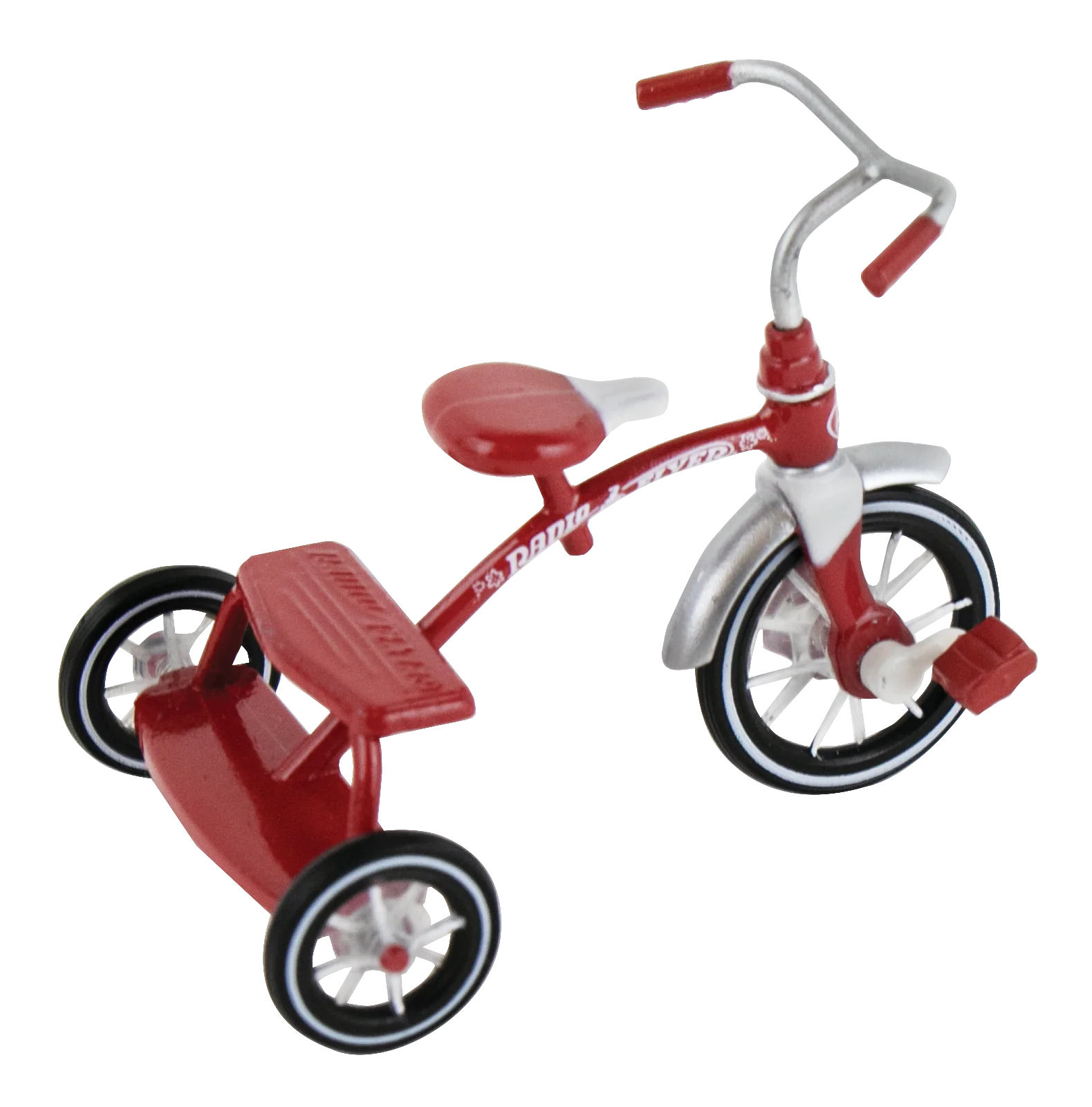 World's Smallest Classic Red Dual Deck Tricycle - Image 3