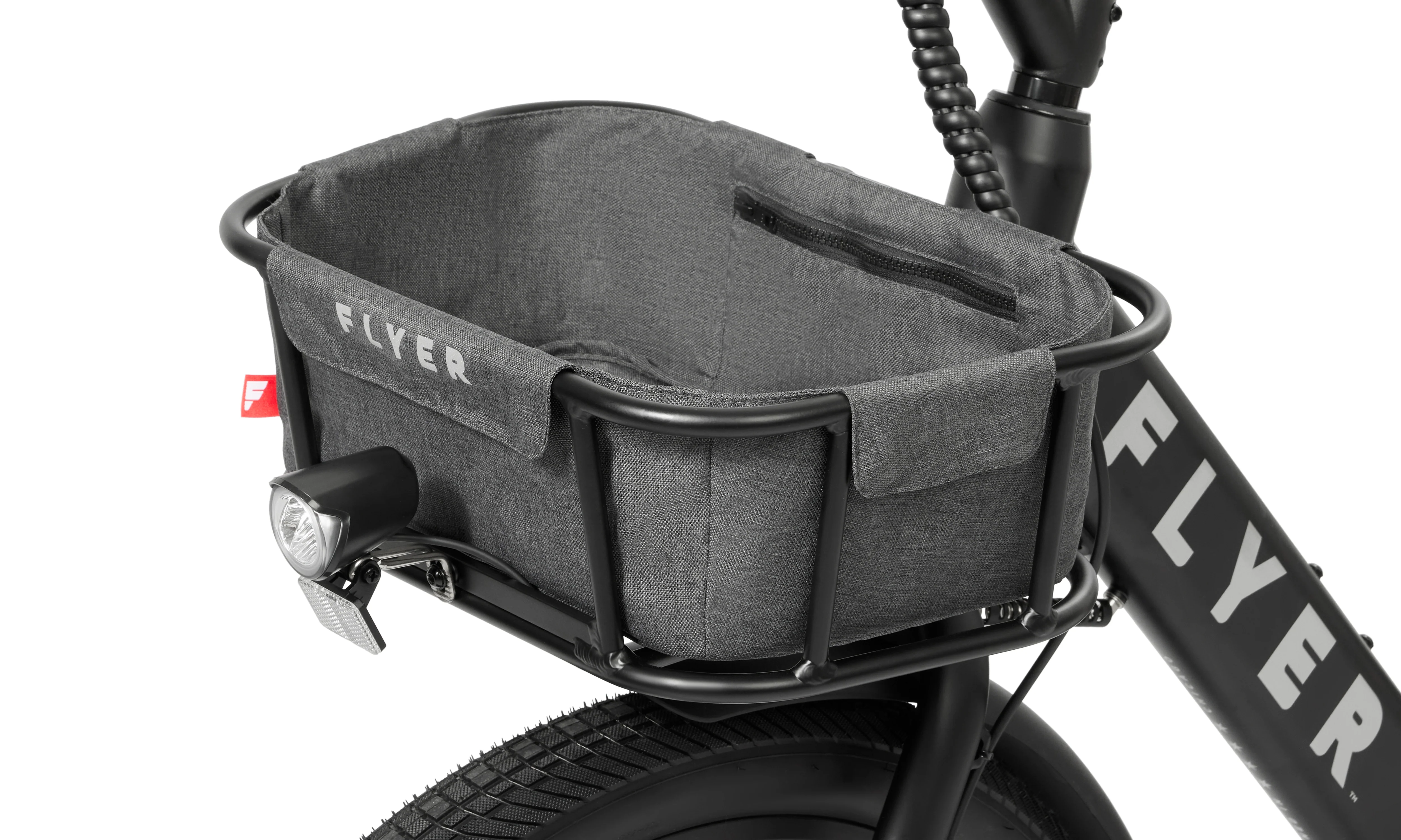Front Storage Basket - Black - Image 2
