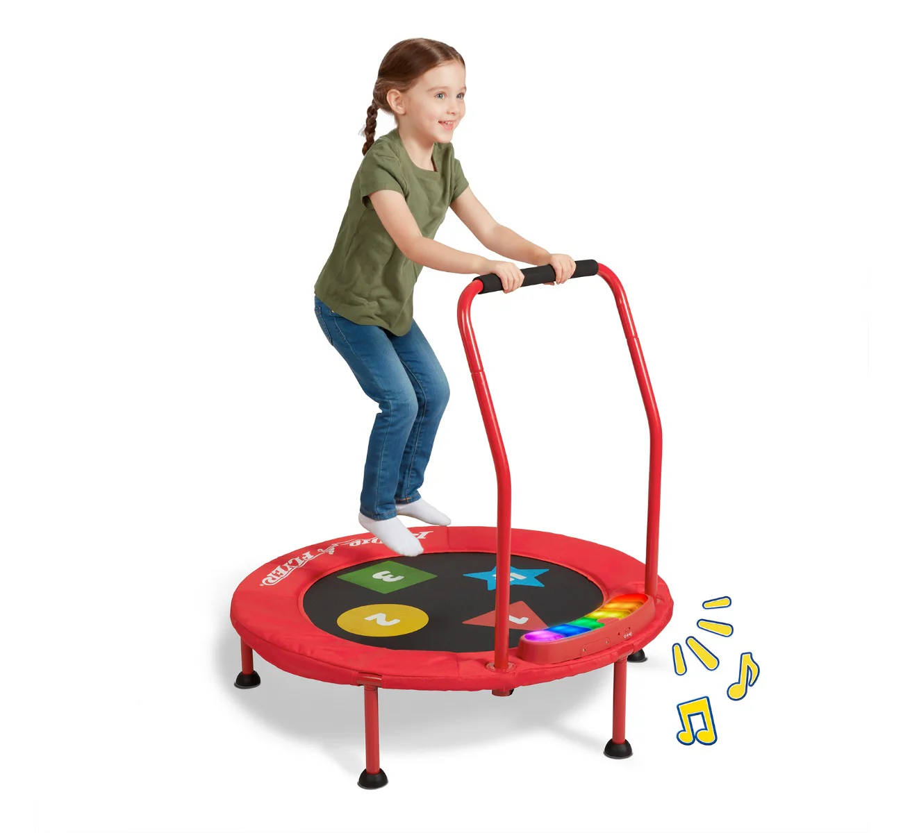 Game Time Interactive Kids' Trampoline with Lights & Sounds - Image 3