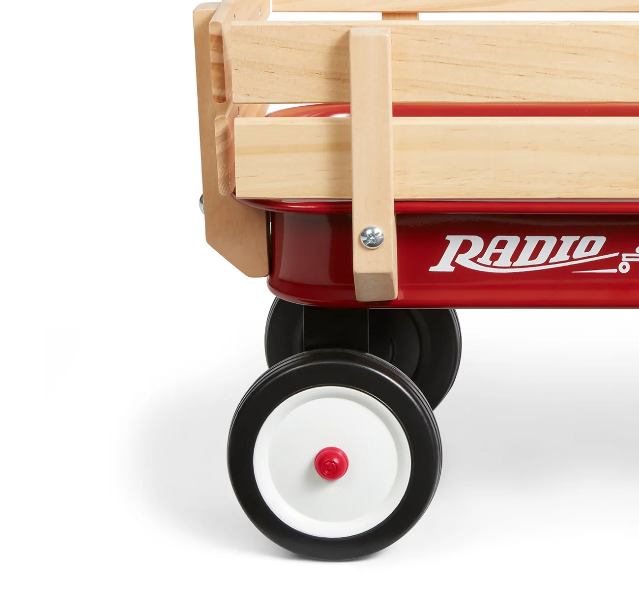 My 1st Steel & Wood Wagon with Teddy Bear - Image 7