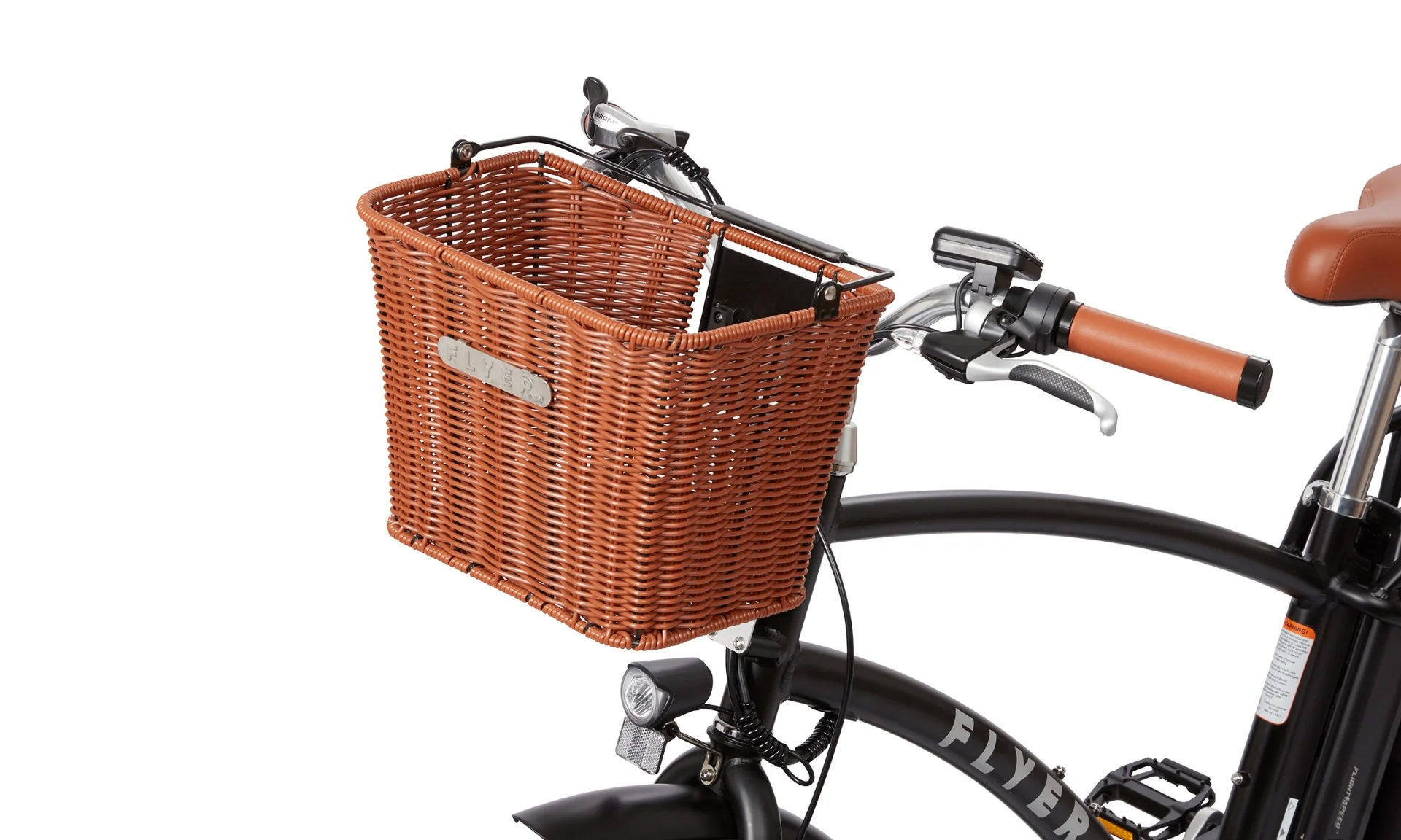 Quick Release Handlebar Woven Basket - Image 3