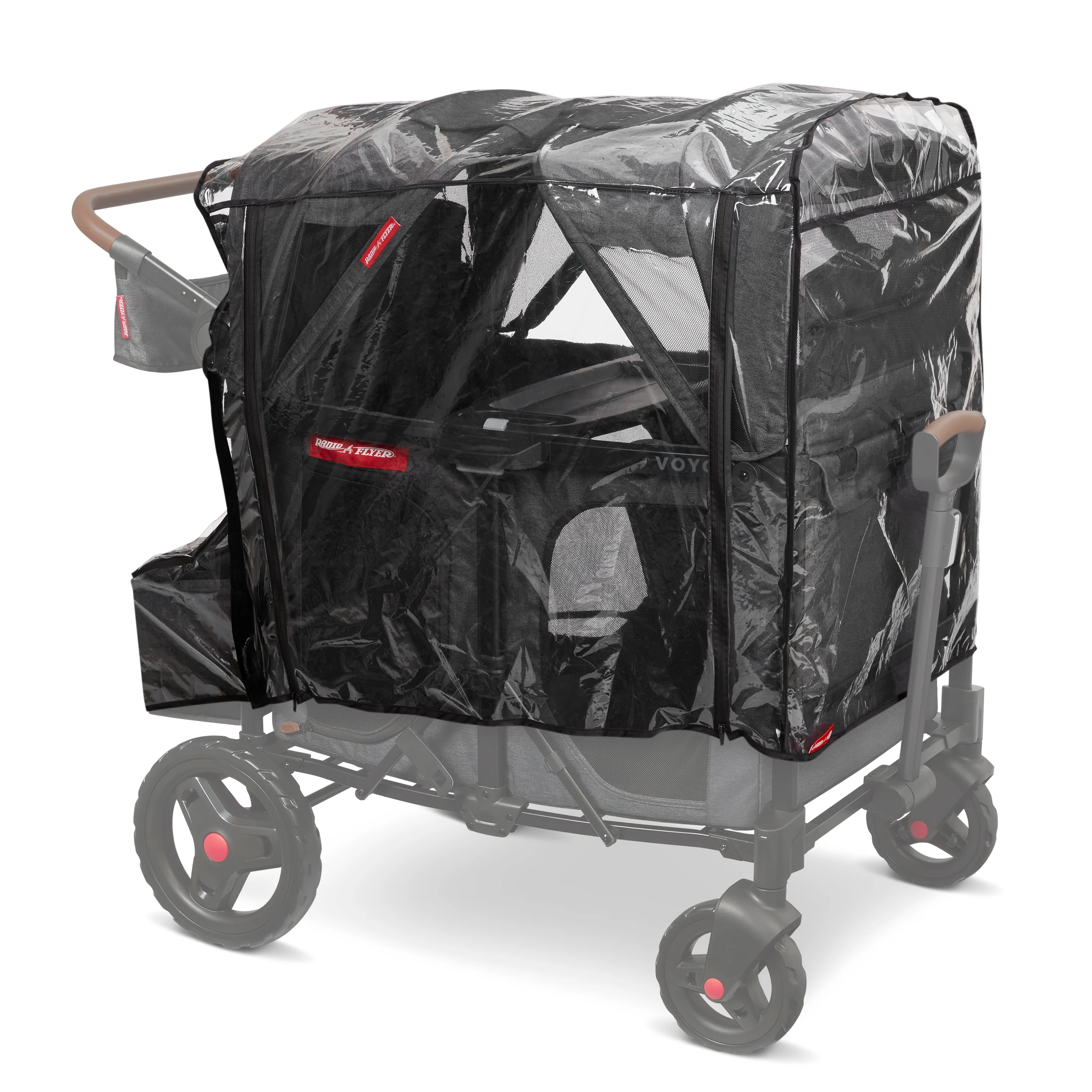Rain Cover with Bag - Voya Stroller Wagons - Image 14