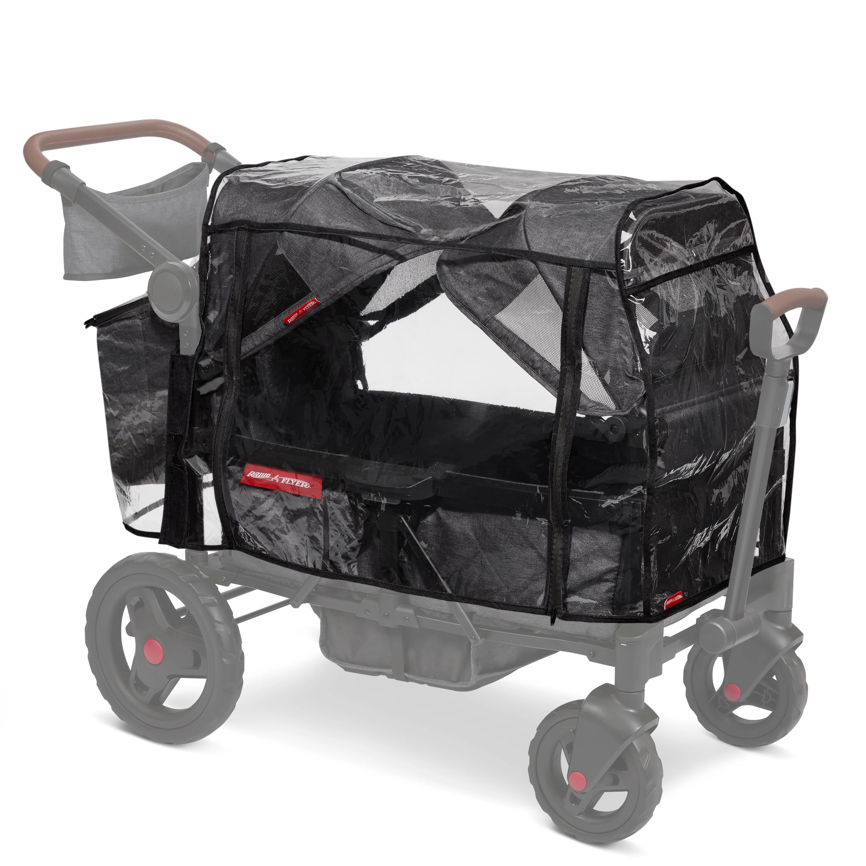 Rain Cover with Bag - Voya Stroller Wagons - Image 3