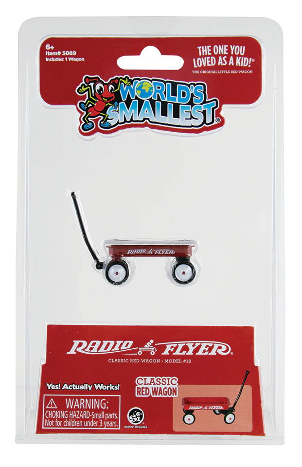 World's Smallest Classic Red Wagon - Image 3