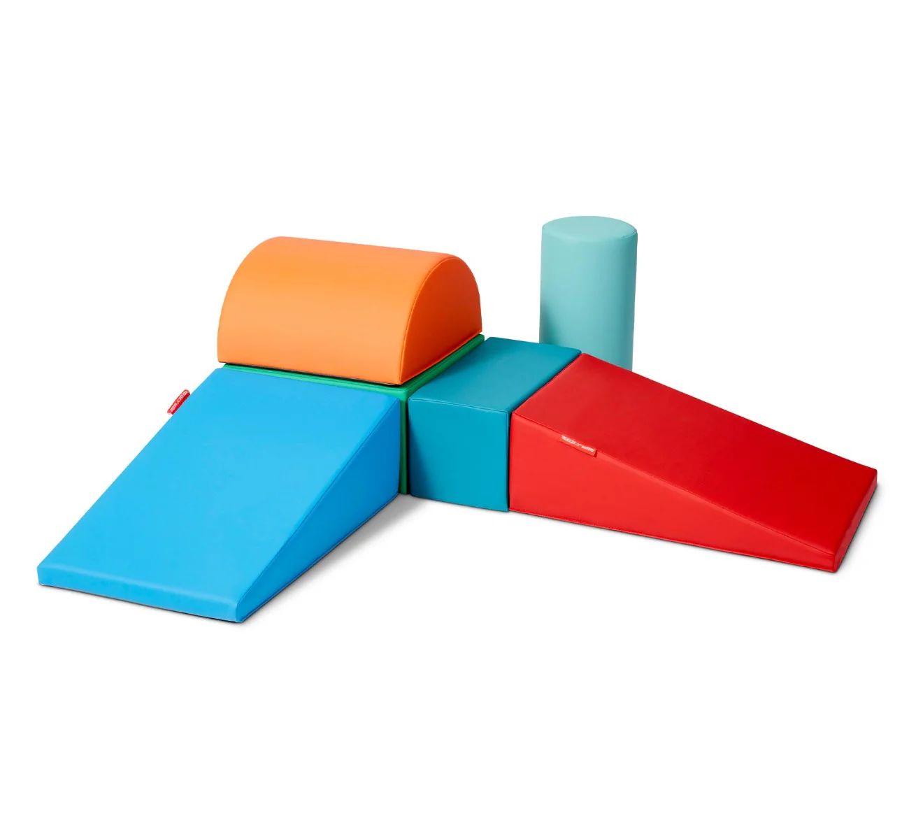 Tumble Town Foam Climbing Blocks for Toddlers - Rainbow - Image 6