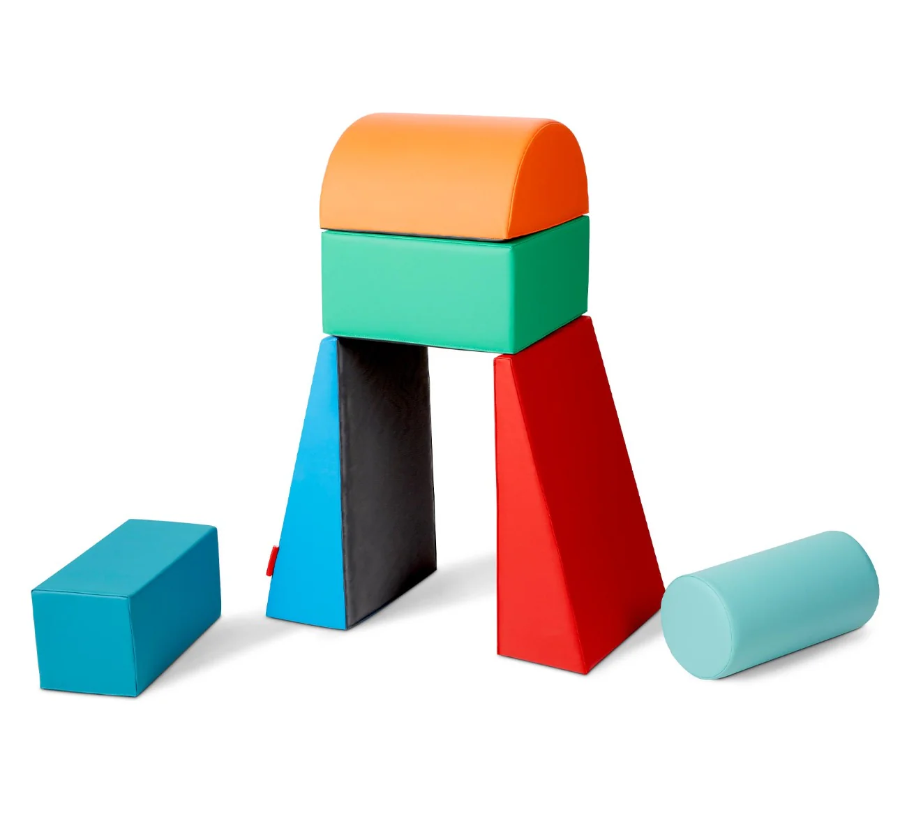 Tumble Town Foam Climbing Blocks for Toddlers - Rainbow - Image 7